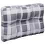 Cojines para palets 2 unidades tela a cuadros gris de , Cojines para sillas y sofás - Ref: Foro24-360681, Precio: 43,43 €, De...