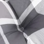 Cojines para palets 2 unidades tela a cuadros gris de , Cojines para sillas y sofás - Ref: Foro24-360681, Precio: 42,79 €, De...