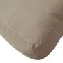 Cojines para palets 2 unidades tela gris taupé de , Cojines para sillas y sofás - Ref: Foro24-360697, Precio: 60,19 €, Descue...