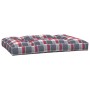 Cojines para palets 2 unidades tela a cuadros rojos de , Cojines para sillas y sofás - Ref: Foro24-360746, Precio: 63,74 €, D...