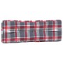 Cojines para palets 2 unidades tela a cuadros rojos de , Cojines para sillas y sofás - Ref: Foro24-360746, Precio: 63,74 €, D...