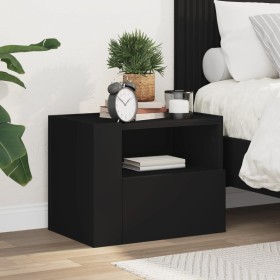 Mesitas de noche de pared 2 unidades blanca 45x30x35 cm de , Mesitas de noche - Ref: Foro24-848312, Precio: 66,59 €, Descuent...