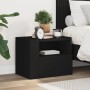 Mesitas de noche de pared 2 unidades blanca 45x30x35 cm de , Mesitas de noche - Ref: Foro24-848312, Precio: 66,59 €, Descuent...