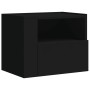 Mesitas de noche de pared 2 unidades blanca 45x30x35 cm de , Mesitas de noche - Ref: Foro24-848312, Precio: 66,59 €, Descuent...