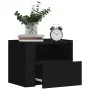 Wandnachttische, 2 Stück, weiß, 45x30x35 cm. von , Nachttische - Ref: Foro24-848312, Preis: 65,76 €, Rabatt: %