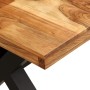 Mesa de comedor madera maciza de acacia y mango 180x90x76 cm en Mesas de comedor | Comprar online en Foru.es