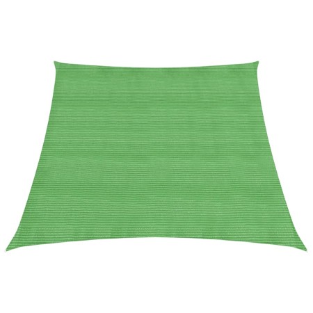 Toldo de vela HDPE verde claro 160 g/m² 4/5x3 m de vidaXL, Sombrillas - Ref: Foro24-311325, Precio: 35,80 €, Descuento: %