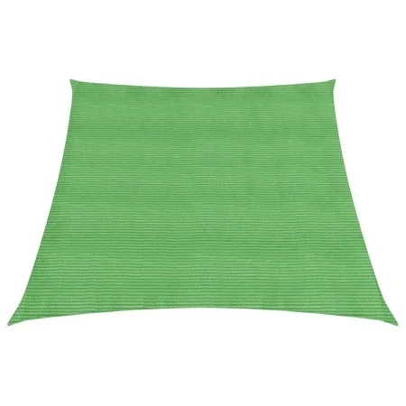 Toldo de vela HDPE verde claro 160 g/m² 4/5x3 m de vidaXL, Sombrillas - Ref: Foro24-311325, Precio: 37,78 €, Descuento: %