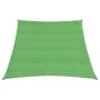 Toldo de vela HDPE verde claro 160 g/m² 4/5x3 m de vidaXL, Sombrillas - Ref: Foro24-311325, Precio: 37,78 €, Descuento: %