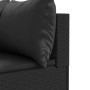 Set de sofás de jardín y cojines 10 pzas ratán sintético negro de , Conjuntos de jardín - Ref: Foro24-3308323, Precio: 778,93...