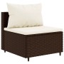 Set de sofás de jardín 10 pzas y cojines ratán sintético marrón de , Conjuntos de jardín - Ref: Foro24-3308321, Precio: 681,2...