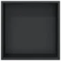 Hornacina ducha acero inoxidable negro mate 32x32x9 cm de , Paredes y mamparas de ducha - Ref: Foro24-4005126, Precio: 63,23 ...