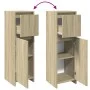 Badezimmerschrank aus Sperrholz in Eichenholzfarbe, 30x30x95 cm. von , Badezimmermöbel - Ref: Foro24-849607, Preis: 48,91 €, ...