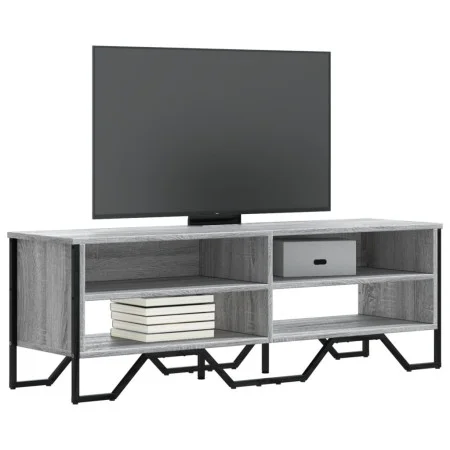 Mueble de TV madera de ingeniería gris sonoma 122x34x41 cm de , Muebles TV - Ref: Foro24-848572, Precio: 59,74 €, Descuento: %