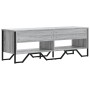 Mueble de TV madera de ingeniería gris sonoma 122x34x41 cm de , Muebles TV - Ref: Foro24-848572, Precio: 60,48 €, Descuento: %