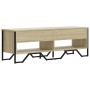 Mueble de TV madera de ingeniería roble Sonoma 122x34x41 cm de , Muebles TV - Ref: Foro24-848570, Precio: 58,31 €, Descuento: %
