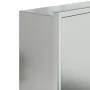 Hornacina ducha acero inoxidable plateado cepillado 32x32x9 cm by , Shower walls and screens - Ref: Foro24-4005124, Price: 60...