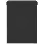 Soportes de plantas 2 uds madera ingeniería negro 15x15x20 cm de , Soportes para macetas - Ref: Foro24-852889, Precio: 24,87 ...