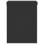 Soportes de plantas 2 uds madera ingeniería negro 15x15x20 cm de , Soportes para macetas - Ref: Foro24-852889, Precio: 25,31 ...