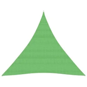 Toldo de vela HDPE verde claro 160 g/m² 4,5x4,5x4,5 m de vidaXL, Sombrillas - Ref: Foro24-311315, Precio: 25,59 €, Descuento: %
