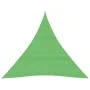 Toldo de vela HDPE verde claro 160 g/m² 4,5x4,5x4,5 m de vidaXL, Sombrillas - Ref: Foro24-311315, Precio: 25,59 €, Descuento: %