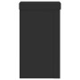 Soportes de plantas 2 uds madera ingeniería negro 10x10x18 cm de , Soportes para macetas - Ref: Foro24-852880, Precio: 15,56 ...
