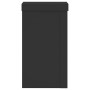Soportes de plantas 2 uds madera ingeniería negro 10x10x18 cm de , Soportes para macetas - Ref: Foro24-852880, Precio: 15,56 ...