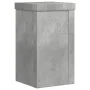 Soportes de plantas 2 uds madera gris hormigón 10x10x18 cm de , Soportes para macetas - Ref: Foro24-852882, Precio: 19,34 €, ...