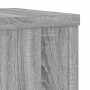 Soportes de plantas 2 uds madera gris Sonoma 25x25x35 cm de , Soportes para macetas - Ref: Foro24-852911, Precio: 33,69 €, De...
