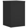 Soportes de plantas 2 uds madera ingeniería negro 25x25x35 cm de , Soportes para macetas - Ref: Foro24-852907, Precio: 34,80 ...
