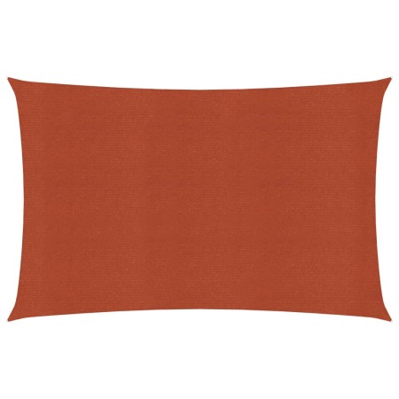 Toldo de vela HDPE terracota 160 g/m² 2x4 m de vidaXL, Sombrillas - Ref: Foro24-311339, Precio: 29,94 €, Descuento: %