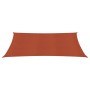 Toldo de vela HDPE terracota 160 g/m² 2x4 m de vidaXL, Sombrillas - Ref: Foro24-311339, Precio: 29,94 €, Descuento: %