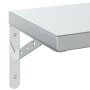 Estantes de pared 2 uds acero inoxidable plateado 75x23,5 cm de , Estantes y estanterías - Ref: Foro24-3214507, Precio: 84,46...