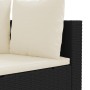 Set de muebles de jardín 5 pzas y cojines ratán sintético negro de , Conjuntos de jardín - Ref: Foro24-3308368, Precio: 342,0...