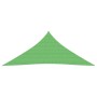 Toldo de vela HDPE verde claro 160 g/m² 5x5x5 m de vidaXL, Sombrillas - Ref: Foro24-311317, Precio: 32,71 €, Descuento: %