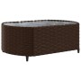 Set de sofás de jardín 10 pzas y cojines ratán sintético marrón de , Conjuntos de jardín - Ref: Foro24-3308406, Precio: 811,1...
