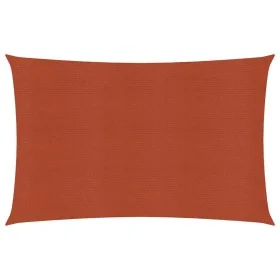 Toldo de vela HDPE terracota 160 g/m² 2x4,5 m de vidaXL, Sombrillas - Ref: Foro24-311340, Precio: 29,03 €, Descuento: %