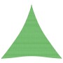 Toldo de vela HDPE verde claro 160 g/m² 5x6x6 m de vidaXL, Sombrillas - Ref: Foro24-311318, Precio: 55,95 €, Descuento: %