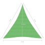 Toldo de vela HDPE verde claro 160 g/m² 5x6x6 m de vidaXL, Sombrillas - Ref: Foro24-311318, Precio: 55,95 €, Descuento: %
