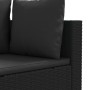 Set de sofás de jardín con cojines 9 pzas ratán sintético negro de , Conjuntos de jardín - Ref: Foro24-3308427, Precio: 653,8...