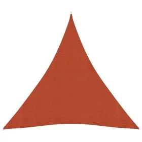Toldo de vela HDPE terracota 160 g/m² 4x4x4 m de vidaXL, Sombrillas - Ref: Foro24-311368, Precio: 34,79 €, Descuento: %