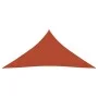 Toldo de vela HDPE terracota 160 g/m² 4x4x4 m de vidaXL, Sombrillas - Ref: Foro24-311368, Precio: 34,79 €, Descuento: %