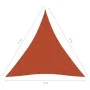 Toldo de vela HDPE terracota 160 g/m² 4x4x4 m de vidaXL, Sombrillas - Ref: Foro24-311368, Precio: 34,79 €, Descuento: %
