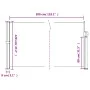 Toldo lateral retráctil antracita 117x300 cm de , Sombrillas - Ref: Foro24-4004293, Precio: 73,07 €, Descuento: %