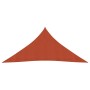 Toldo de vela HDPE terracota 160 g/m² 4,5x4,5x4,5 m de vidaXL, Sombrillas - Ref: Foro24-311370, Precio: 38,21 €, Descuento: %