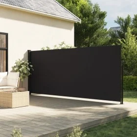 Toldo lateral retráctil negro 180x500 cm by , Umbrellas - Ref: Foro24-4004444, Price: 116,09 €, Discount: %
