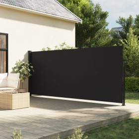 Toldo lateral retráctil negro 180x500 cm de , Sombrillas - Ref: Foro24-4004444, Precio: 123,40 €, Descuento: %