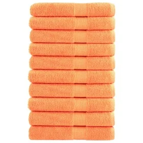 Toallas premium SOLUND 10 unidades naranja 100x200 cm 600 gsm de , Toallas - Ref: Foro24-137391, Precio: 229,59 €, Descuento: %