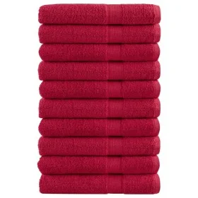 Toallas premium SOLUND 10 unidades rojo 100x200 cm 600 gsm de , Toallas - Ref: Foro24-137415, Precio: 229,59 €, Descuento: %
