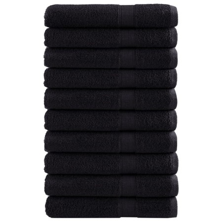 Toallas de sauna SOLUND 10 unidades negro 80x200 cm 600 gsm de , Toallas - Ref: Foro24-137436, Precio: 182,92 €, Descuento: %